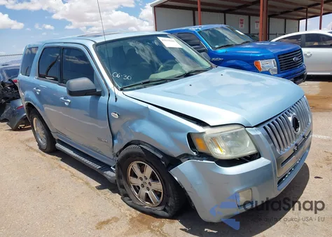 2008 Mercury Mariner из США, поврежденный, VIN 4M2CU81138KJ27066